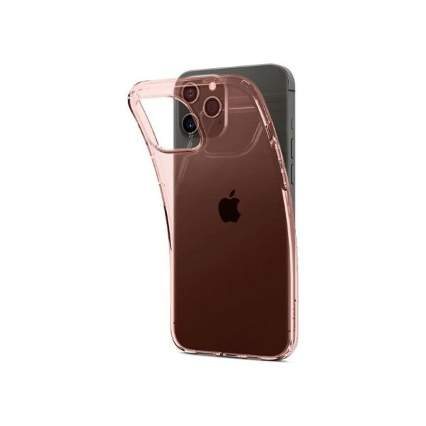 Spigen iPhone 12 Pro Max ile Uyumlu Kılıf Crystal Flex Rose Crystal