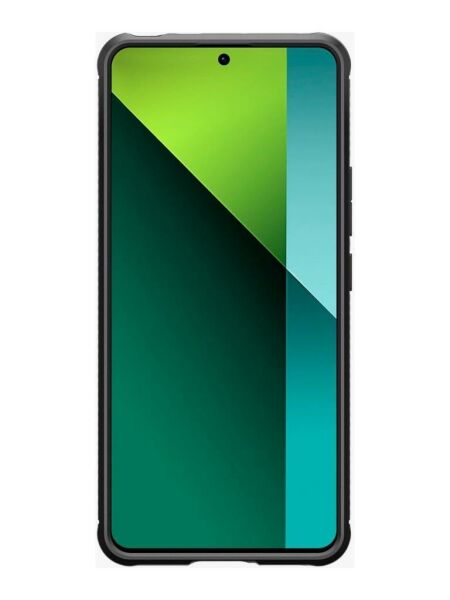 Spigen  Note 13 Pro 5G / POCO X6 5G ile Uyumlu Kılıf Rugged Armor Black