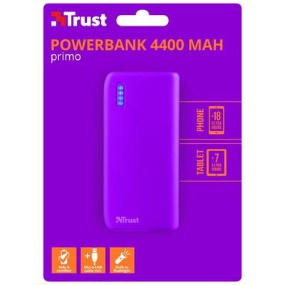 Trust 22060 Primo Powerbank 4400 Mor
