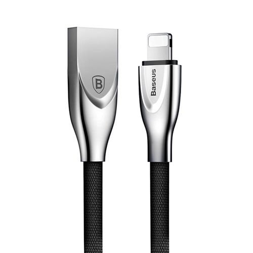 Baseus Zinc Alloy Lightning Kablo Siyah CALXN-01