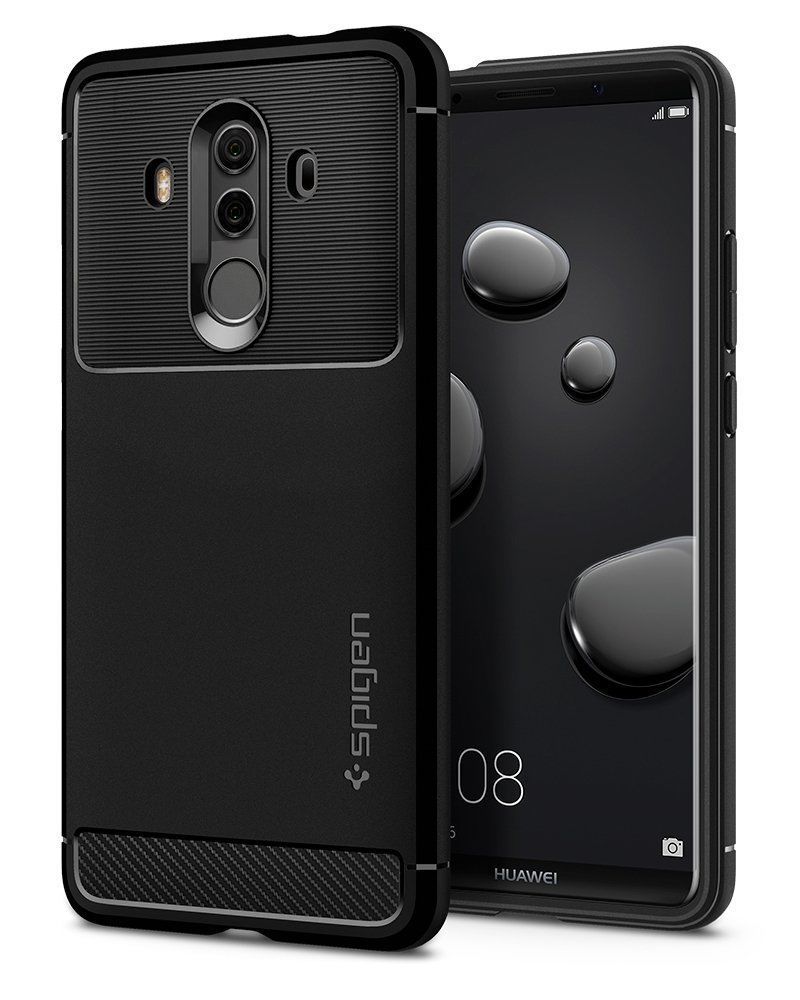 Spigen Mate 10 Pro / Mate 10 Porsche Design ile Uyumlu Kılıf Rugged Armor