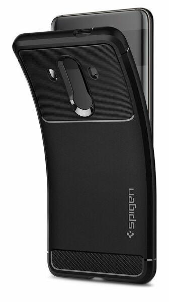 Spigen Mate 10 Pro / Mate 10 Porsche Design ile Uyumlu Kılıf Rugged Armor