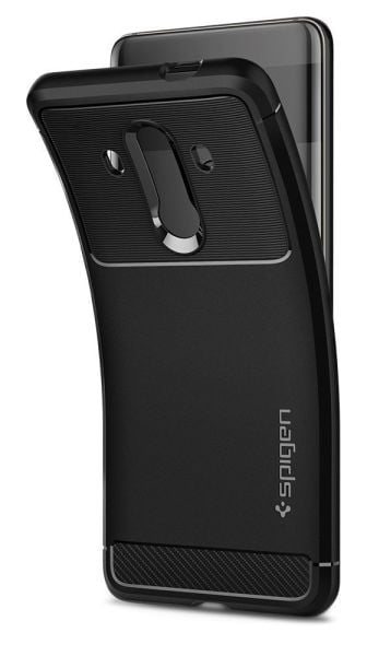 Spigen Mate 10 Pro / Mate 10 Porsche Design ile Uyumlu Kılıf Rugged Armor