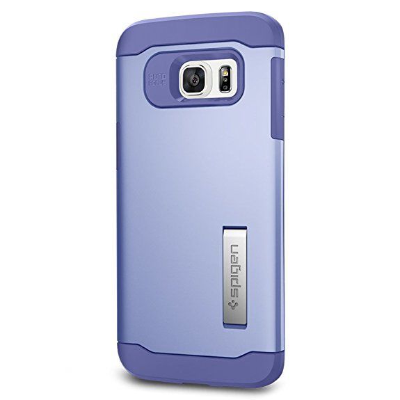 Spigen Galaxy S6 Edge Plus ile Uyumlu Kılıf Slim Armor Violet