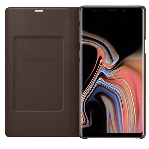 Galaxy Note 9 ile Uyumlu LED View Cover Kılıf (Bronz) EF-NN960PAEGWW