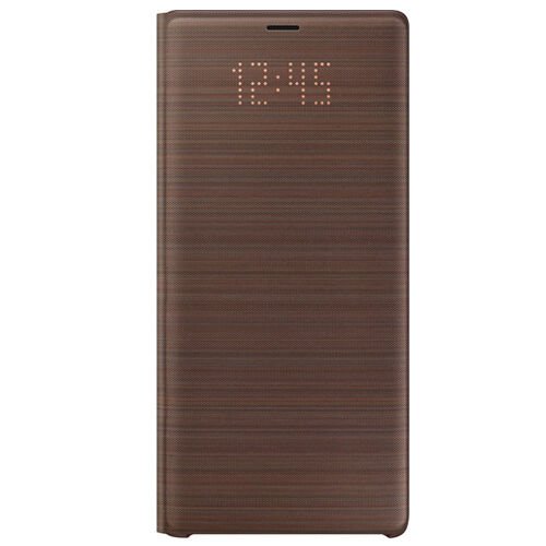 Galaxy Note 9 ile Uyumlu LED View Cover Kılıf (Bronz) EF-NN960PAEGWW