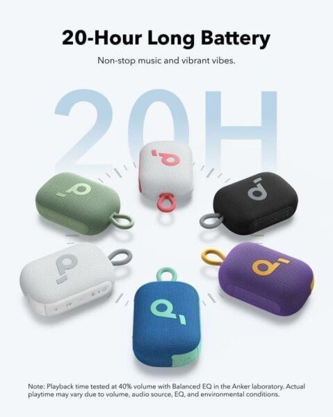 Anker Soundcore Select 4 Go Kablosuz Bluetooth Hoparlör - Mavi