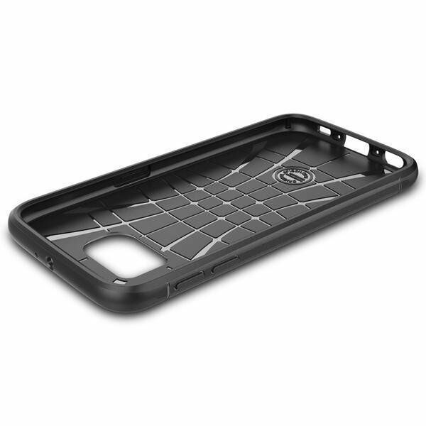 Spigen Galaxy S6 ile Uyumlu Kılıf Rugged Armor