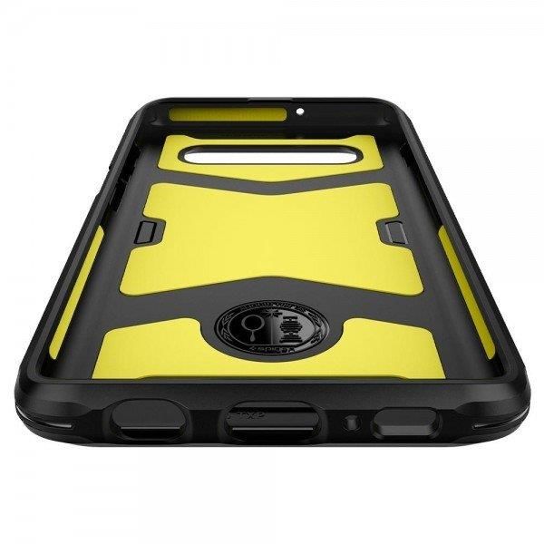 Spigen Galaxy S10 ile Uyumlu Kılıf Tough Armor XP Black