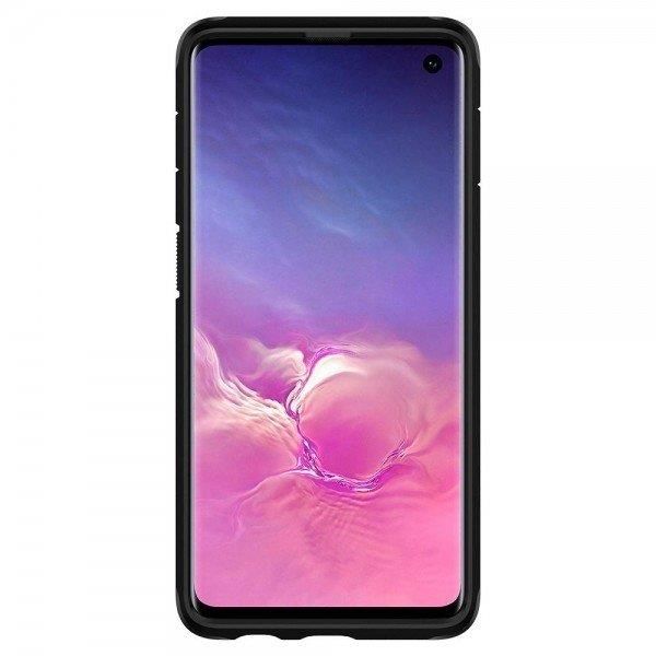 Spigen Galaxy S10 ile Uyumlu Kılıf Tough Armor XP Black