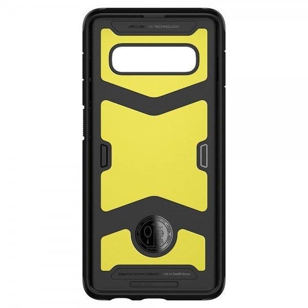 Spigen Galaxy S10 ile Uyumlu Kılıf Tough Armor XP Black