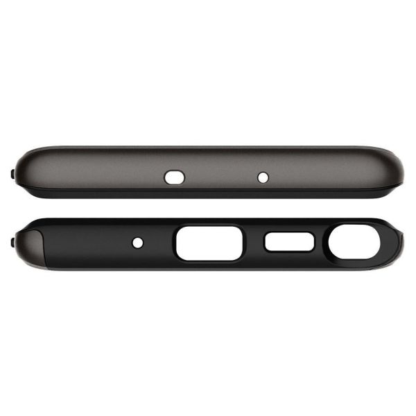 Spigen Galaxy Note 10 Plus ile Uyumlu Kılıf Neo Hybrid Gunmetal