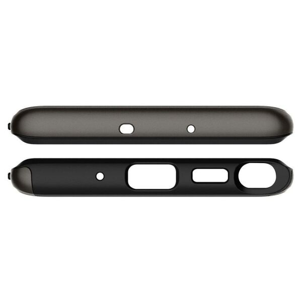 Spigen Galaxy Note 10 Plus ile Uyumlu Kılıf Neo Hybrid Gunmetal