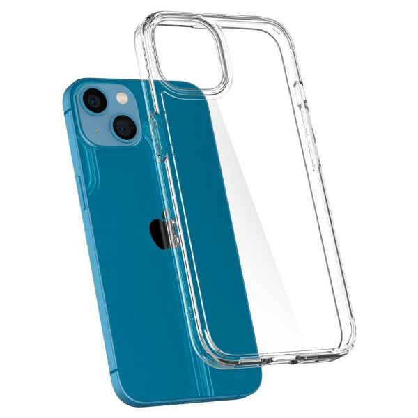 Spigen iPhone 13 Mini ile Uyumlu Kılıf Ultra Hybrid Crystal Clear
