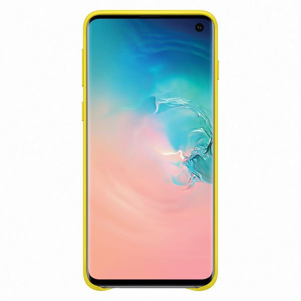 Galaxy S10 ile Uyumlu Kılıf Leather Cover Sarı EF-VG973LYEGWW (Out)