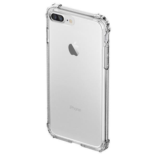 Spigen iPhone 7 Plus / 8 Plus ile Uyumlu Kılıf Crystal Shell Crystal Clear