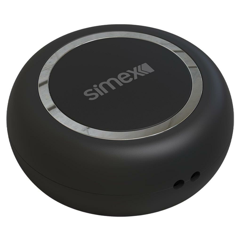 Simex Makaralı 3in1 Micro Type-C Lightning Spool Data ve Şarj Kablosu Siyah