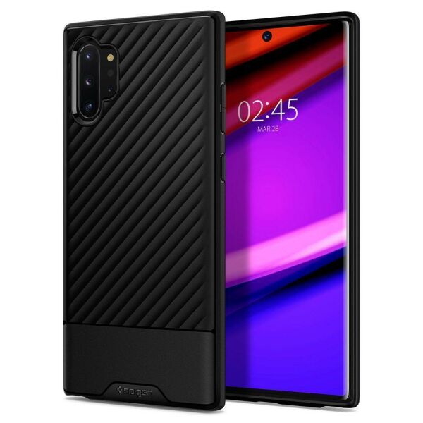 Spigen Galaxy Note 10 Plus ile Uyumlu Kılıf Core Armor Matte Black