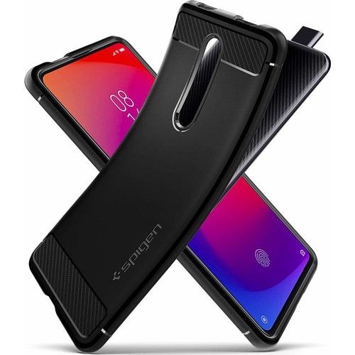Spigen Mi 9T / Mi 9T Pro ile Uyumlu Kılıf Rugged Armor