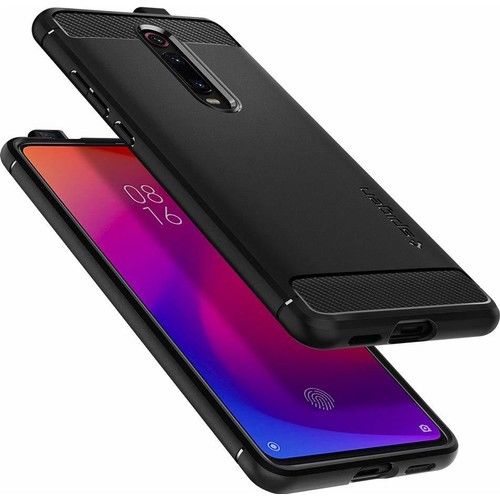 Spigen Mi 9T / Mi 9T Pro ile Uyumlu Kılıf Rugged Armor