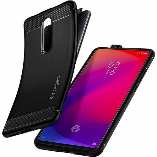 Spigen Mi 9T / Mi 9T Pro ile Uyumlu Kılıf Rugged Armor