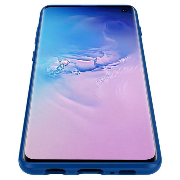 Spigen Galaxy S10 ile Uyumlu Kılıf Ultra Hybrid Prism Blue
