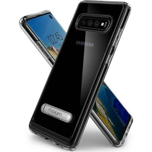 Spigen Galaxy S10 ile Uyumlu Kılıf Ultra Hybrid S Crystal Clear