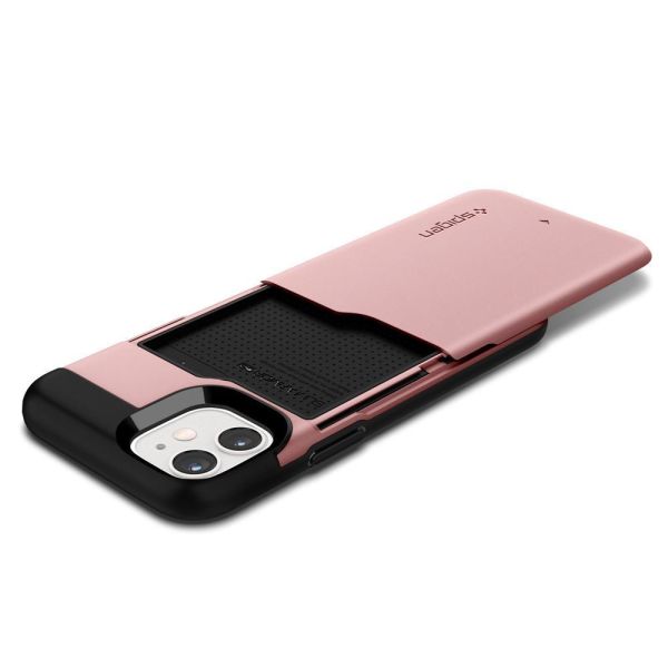 Spigen iPhone 12 Mini ile Uyumlu Kılıf Slim Armor CS Rose Gold