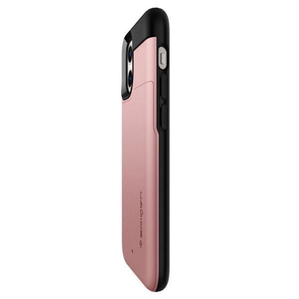 Spigen iPhone 12 Mini ile Uyumlu Kılıf Slim Armor CS Rose Gold