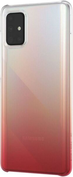 Galaxy A51 ile Uyumlu Koruyucu Kılıf Kırmızı GP-FPA515WSBRW
