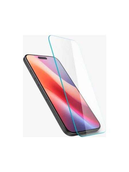 Spigen iPhone 16 Plus / iPhone 15 Plus ile Uyumlu Cam Ekran Koruyucu Glas.tR Slim HD