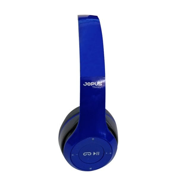 Jopus JO-BH05 Thirsty Mikrofonlu Micro SD Okuyuculu Bluetooth Kulaklık Mavi