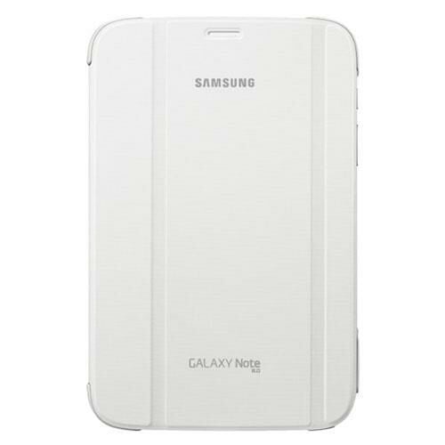 Galaxy Note 8.0 N5100 ile Uyumlu Bookcover Kılıf Beyaz EF-BN510BWEGWW