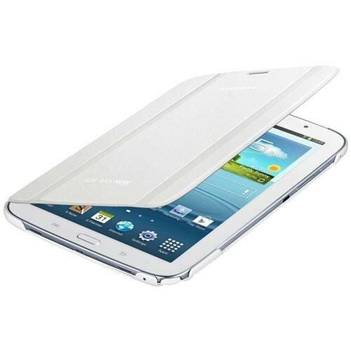 Galaxy Note 8.0 N5100 ile Uyumlu Bookcover Kılıf Beyaz EF-BN510BWEGWW