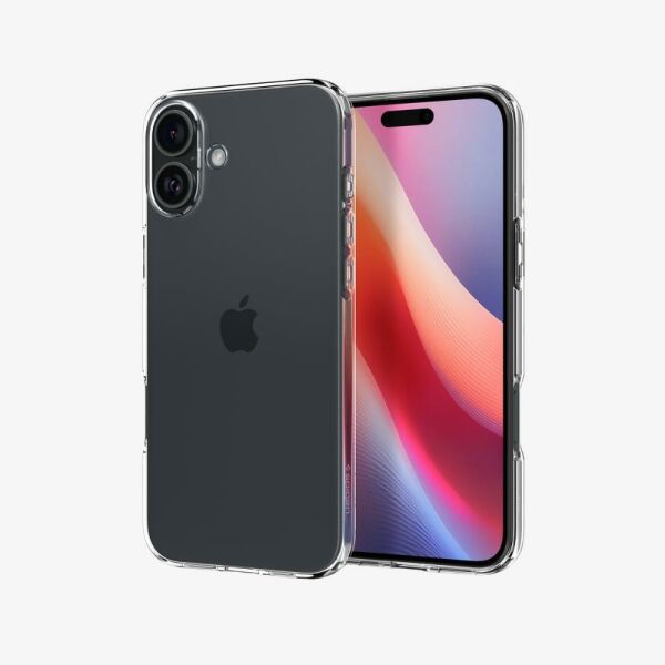 Spigen iPhone 16 Plus ile Uyumlu Kılıf Crystal Flex Space Crystal