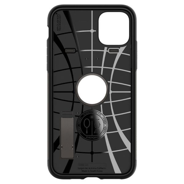 Spigen iPhone 11 Pro Max ile Uyumlu Kılıf Slim Armor Gunmetal