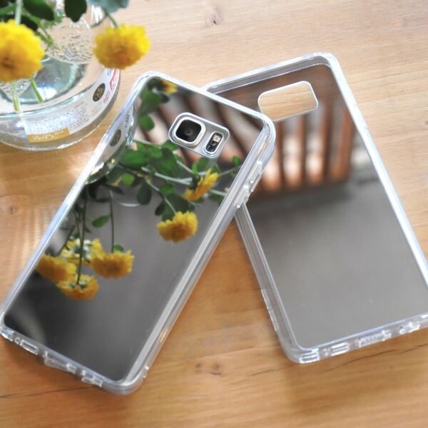 Ringke Mirror Fusion Galaxy Note 7 FE ile Uyumlu Aynalı Kılıf Silver