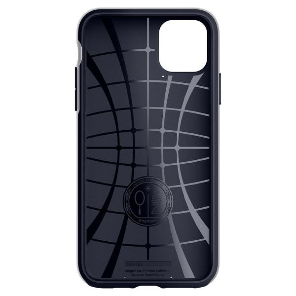 Spigen iPhone 11 Pro Max ile Uyumlu Kılıf Neo Hybrid Satin Silver
