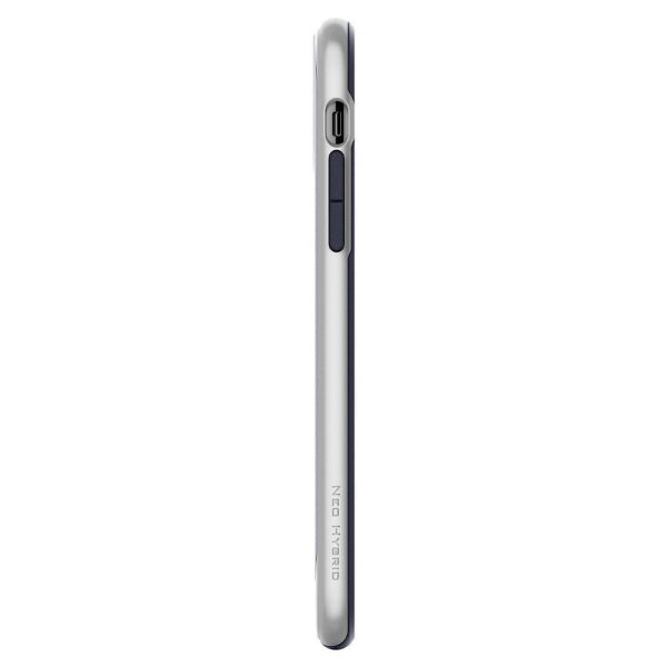 Spigen iPhone 11 Pro Max ile Uyumlu Kılıf Neo Hybrid Satin Silver