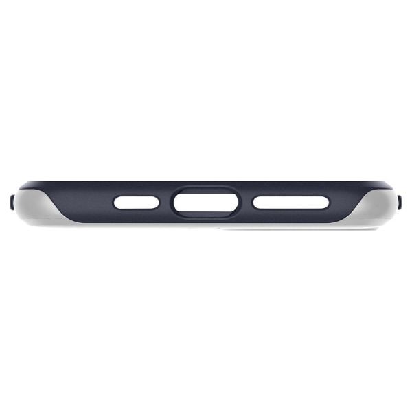 Spigen iPhone 11 Pro Max ile Uyumlu Kılıf Neo Hybrid Satin Silver