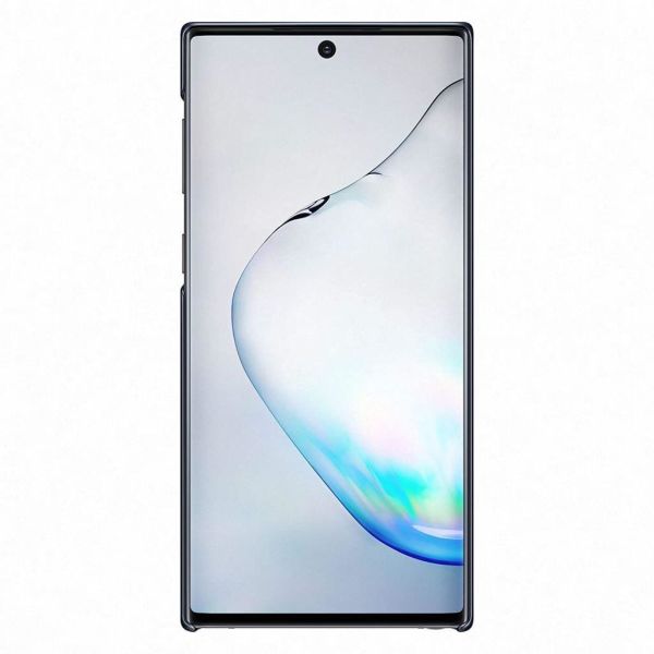 Galaxy Note 10 ile Uyumlu LED Kılıf Siyah EF-KN970CBEGTR