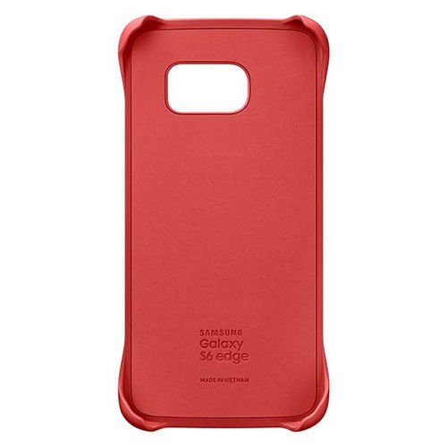 Galaxy S6 Edge ile Uyumlu Protective Cover Kırmızı EF-YG925BPE (Out)