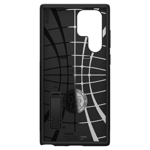 Spigen Galaxy S22 Ultra 5G ile Uyumlu Kılıf Slim Armor Metal Slate