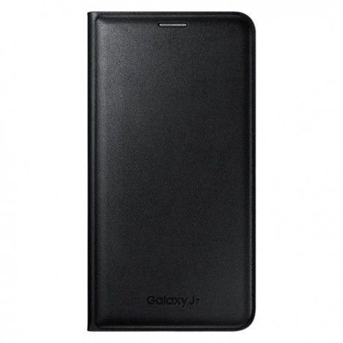 Galaxy J7 ile Uyumlu Flip Wallet Kılıf Siyah EF-WJ700BBEGWW (Out)