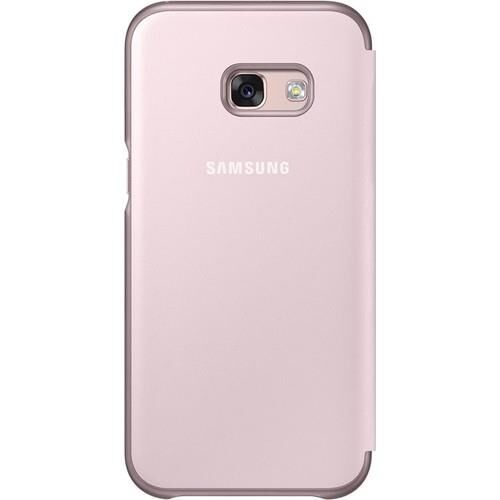 Galaxy A5(2017) ile Uyumlu Neon Flip Cover Pembe EF-FA520PPEGWW