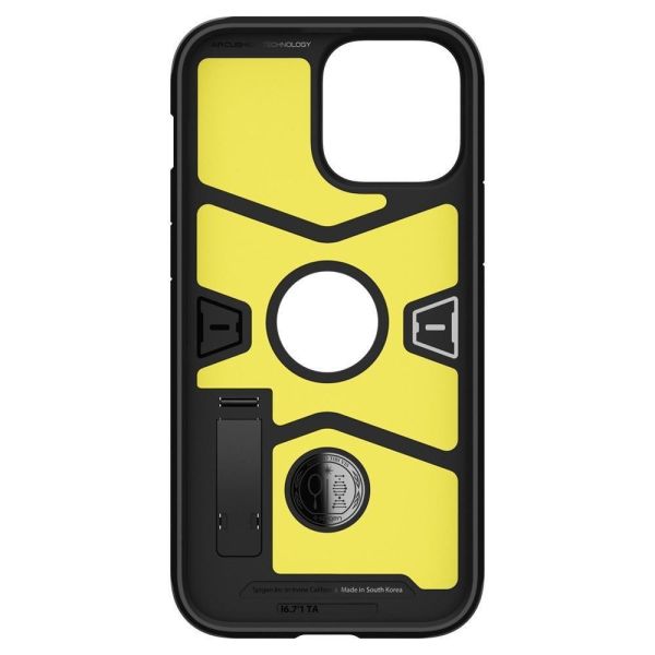 Spigen iPhone 13 Pro ile Uyumlu Kılıf Tough Armor Black