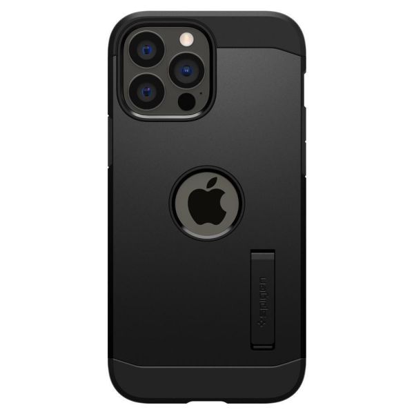 Spigen iPhone 13 Pro ile Uyumlu Kılıf Tough Armor Black