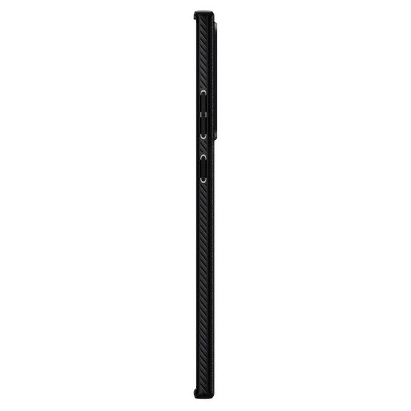 Spigen Galaxy Note 20 Ultra ile Uyumlu Kılıf Liquid Air Black