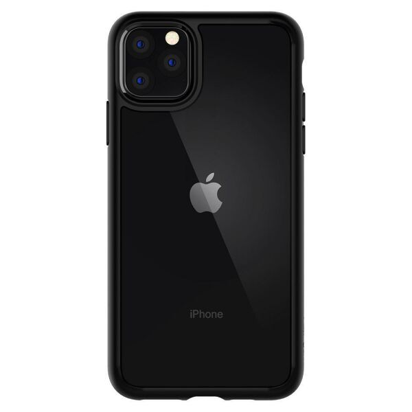 Spigen iPhone 11 Pro Max ile Uyumlu Kılıf Ultra Hybrid Matte Black