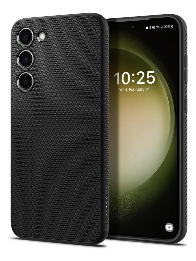Spigen Galaxy S23 ile Uyumlu Kılıf Liquid Air Matte Black